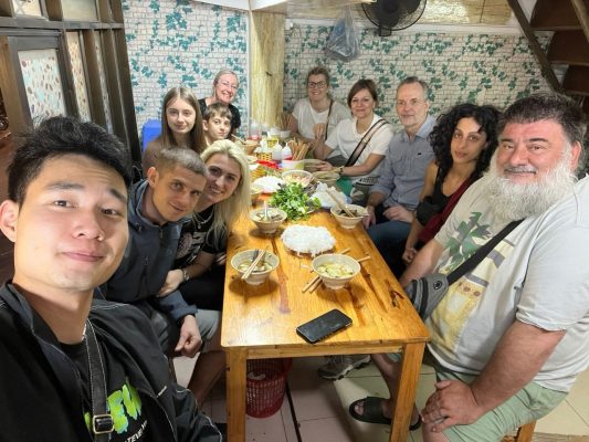 Hanoi walking food tour with Vietnamdailytrips.com